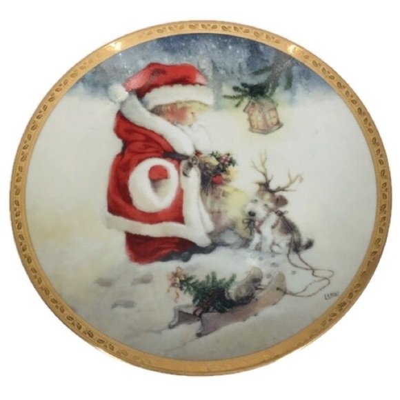 Santa’s Littlest Reindeer Collector Plate‎ by Lisi - Picture 4 of 6